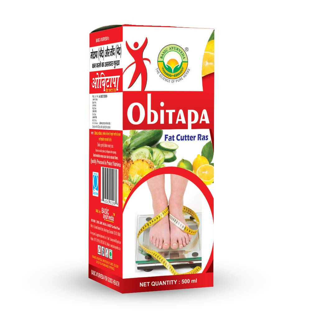 Basic Ayurveda Obitapa Fat Cutter Ras 500 ml